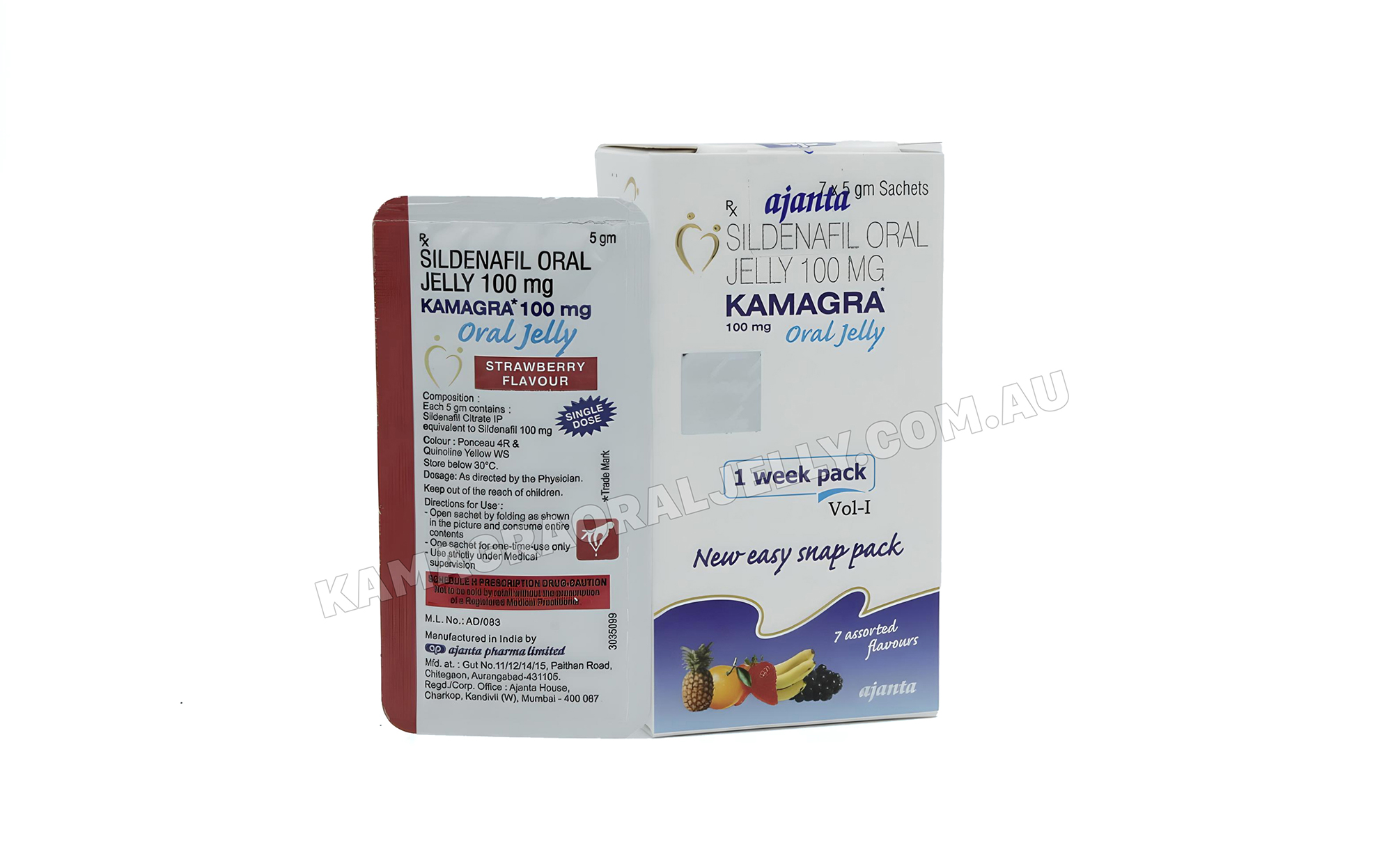 Instructions for using Kamagra Oral Jelly